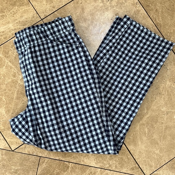 Lands' End Pants - Lands’ End Gingham Pants